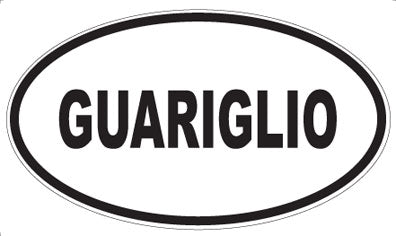 GUARIGLIO - Oval Magnet