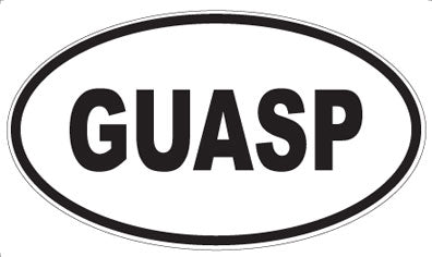 GUASP - Oval Magnet