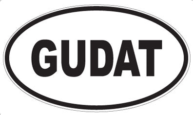 GUDAT - Oval Magnet