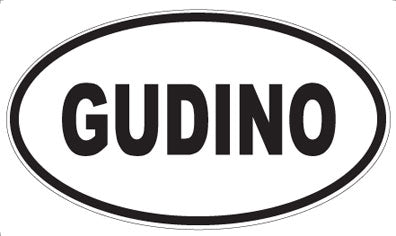 GUDINO - Oval Magnet