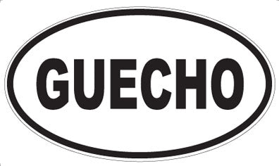 GUECHO - Oval Magnet