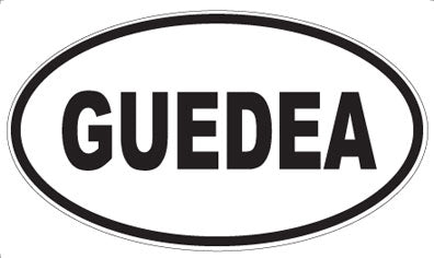 GUEDEA - Oval Magnet