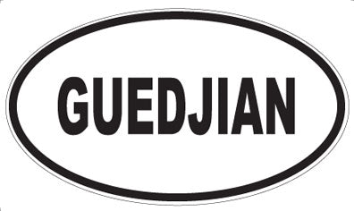 GUEDJIAN - Oval Magnet