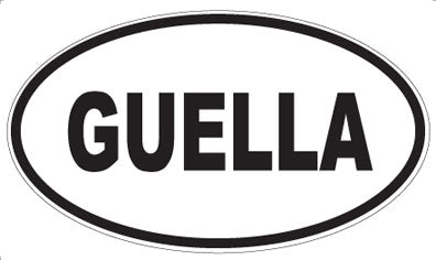 GUELLA - Oval Magnet