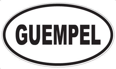 GUEMPEL - Oval Magnet