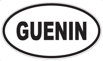 GUENIN - Oval Magnet