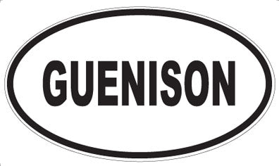 GUENISON - Oval Magnet