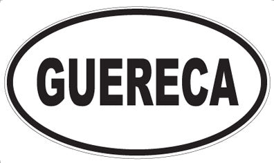 GUERECA - Oval Magnet