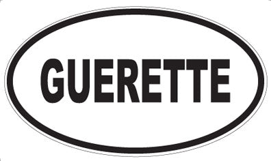 GUERETTE - Oval Magnet