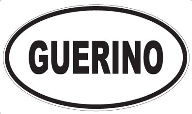 GUERINO - Oval Magnet