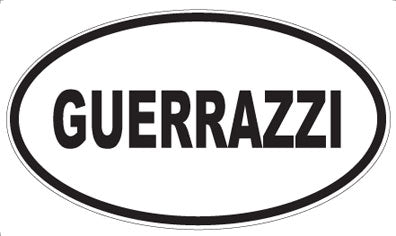 GUERRAZZI - Oval Magnet