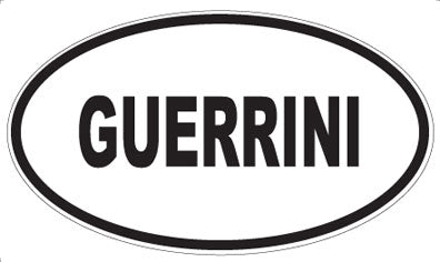 GUERRINI - Oval Magnet