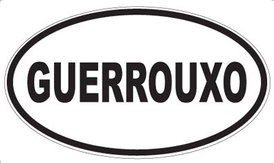 GUERROUXO - Oval Magnet