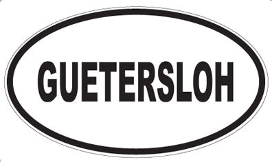 GUETERSLOH - Oval Magnet
