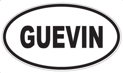 GUEVIN - Oval Magnet
