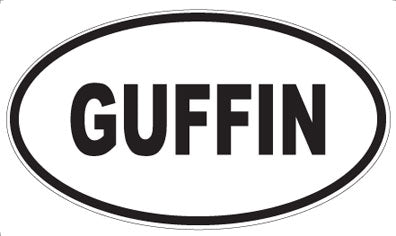 GUFFIN - Oval Magnet