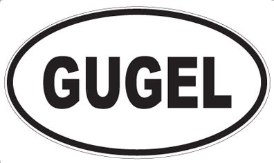 GUGEL - Oval Magnet