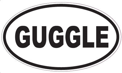 GUGGLE - Oval Sticker