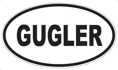 GUGLER - Oval Magnet