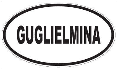 GUGLIELMINA - Oval Magnet