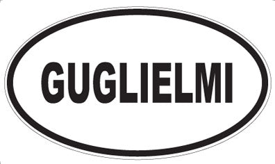 GUGLIELMI - Oval Magnet