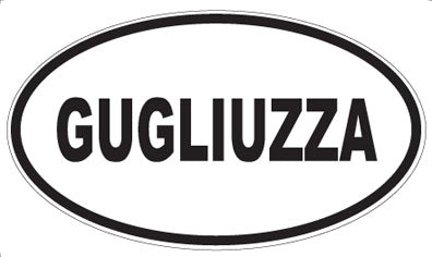 GUGLIUZZA - Oval Magnet