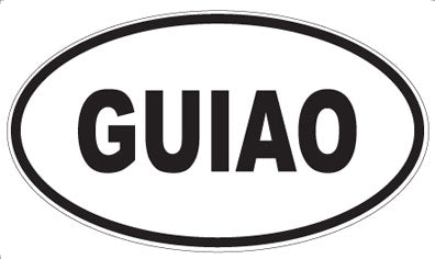 GUIAO - Oval Magnet