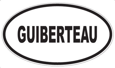GUIBERTEAU - Oval Magnet