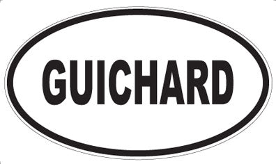 GUICHARD - Oval Magnet
