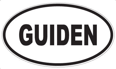 GUIDEN - Oval Magnet