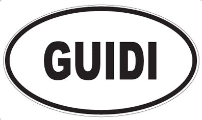 GUIDI - Oval Magnet