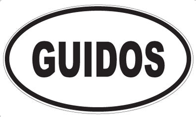 GUIDOS - Oval Magnet