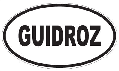 GUIDROZ - Oval Magnet