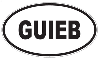 GUIEB - Oval Magnet