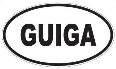 GUIGA - Oval Magnet