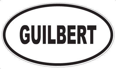 GUILBERT - Oval Magnet