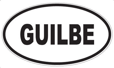 GUILBE - Oval Magnet