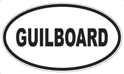 GUILBOARD - Oval Magnet