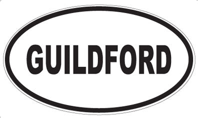 GUILDFORD - Oval Magnet