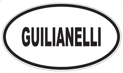 GUILIANELLI - Oval Magnet