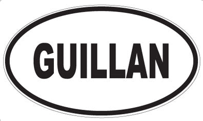 GUILLAN - Oval Magnet