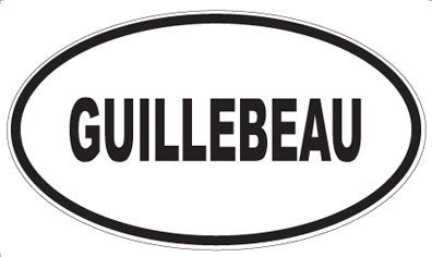 GUILLEBEAU - Oval Magnet