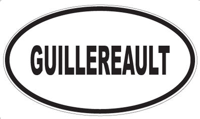 GUILLEREAULT - Oval Magnet