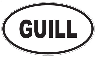 GUILL - Oval Magnet