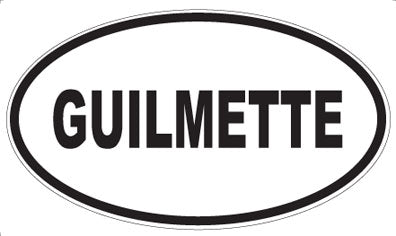 GUILMETTE - Oval Magnet
