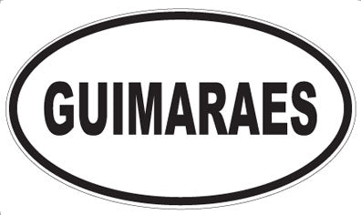 GUIMARAES - Oval Magnet