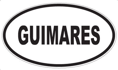 GUIMARES - Oval Magnet