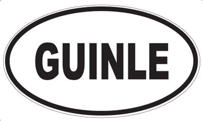 GUINLE - Oval Magnet