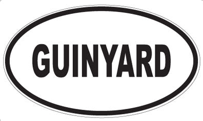 GUINYARD - Oval Magnet