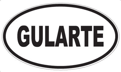 GULARTE - Oval Magnet